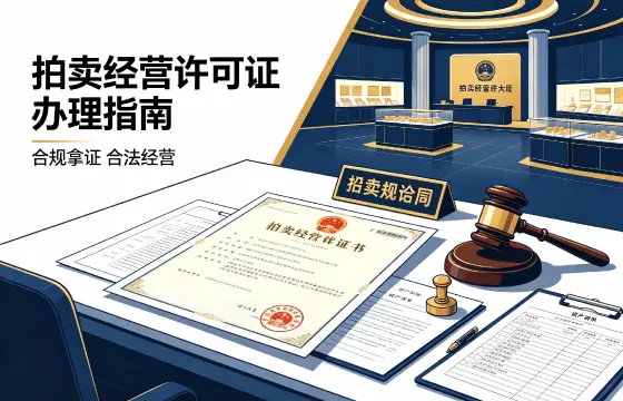 拍卖经营许可证